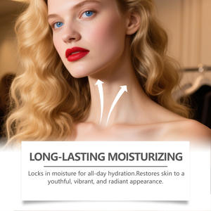 Crème hydratante pour le visage et le cou, hydratation douce, rafraîchissante et douce, crème quotidienne confortable pour la peau du visage - Product Image 3