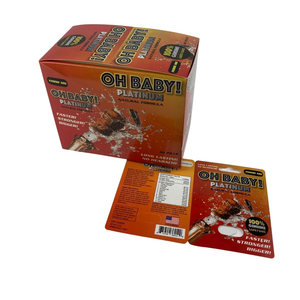 Großhandel Rhino 69 Rhino Pills Erektile Dysfunktion/3D-Karte Kapseln Verpackung/Display Papier boxen/Sex Pille Kapsel Silver Bulle - Product Image 1