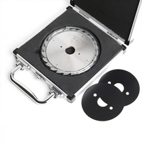 Disco de sierra circular con punta de diamante PCD de grado industrial DW de 120T para perfiles de puertas y ventanas de aluminio, varillas y corte de metales no ferrosos