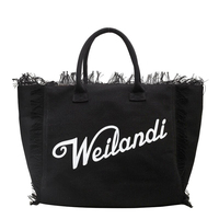 Sac à main en toile de luxe durable pour femmes, imprimé, de marque célèbre, décontracté, portefeuille, pochette, sac à main, sac fourre-tout