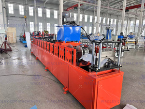 Machine de profilage automatique de tôles de toiture en zinc galvanisé pour pannes de toit, avec contrôle PLC et certification CE - Product Image 3