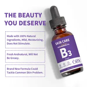 Niacinamide serum skin care for brightening oil acne treatment anti-aging serum face vitamin b3 skin care niacinamide serum face