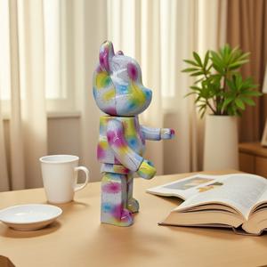 <span class=keywords><strong>Bearbrick</strong></span> 28cm 70cm Violent Bear Dandelion <span class=keywords><strong>Rosa</strong></span>, Resina Ecológica Hecha a Mano, Adorno Moderno para el Hogar - Product Image 4