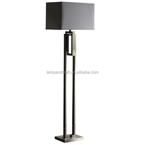 Lámpara de Pie Metálica con Forma de Cruz para Sala de Estar, con Pantalla Colgante Tipo Tambor y 3 Temperaturas de Color - Product Image 2