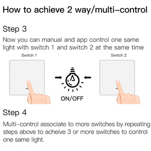 MOES Interrupteur Intelligent Tuya ZigBee Sans Fil Neutre Ni Condensateur Requis Smart Life Compatible Alexa <span class=keywords><strong>Google</strong></span> Home 2/3 Voies 2mqtt - Product Image 6