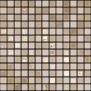 Piastrelle a Mosaico in Vetro Riciclato Smaltato TOGAMA Durban Made in Spain 25x25mm 4.4mm Design Moderno Eco-Friendly per Pareti Interne Bagno - Product Image 1