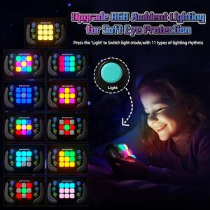 Gioco Fast Push con Luci, Giocattolo Antistress Pop, Gioco Elettronico Portatile per Bambini, Adolescenti e Adulti, Gamepad con Pulsanti a Pressione Rapida - Product Image 4