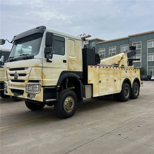 HOWO 3-Achsen Schwerlast-Abschleppwagen mit Kran Rotator Bergungs- und Abschleppfahrzeug für Großfahrzeuge - Product Image 2
