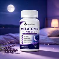 Comprimés de mélatonine sans arômes ni colorants artificiels, non accoutumants, pour les personnes âgées