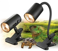 Lampe chauffante UVB pour tortues, lampe UVA pour reptiles, lampe solaire céramique à spectre complet pour animaux de compagnie