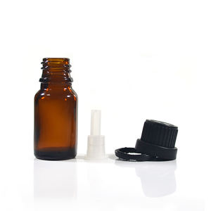 थोक बिक्री 5 मिली 10 मिली 15 मिली 30 मिलीलीटर छोटी भूरे रंग की एम्बर यूरो ड्रोपर ग्लास सुगंध इत्र के साथ आवश्यक तेल की बोतल - Product Image 3