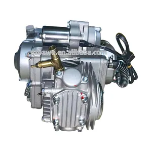 Motor de yx 140cc motosiklet su soğutma lifan 140CC kawasaki len 4 zamanlı yatay motor için kawasaki