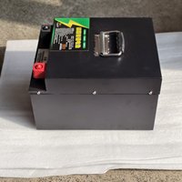 Batterie LiFePO4 de haute stabilité, grade A, 75Ah, 100Ah, 200Ah, 12V, 24V, 48V, 72V, pack de batteries, station d'alimentation portable, batterie de stockage d'énergie