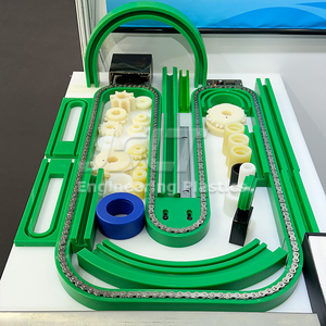 Trung Quốc Tùy Chỉnh Tuyến Tính Polyethylene Chuỗi Đường Sắt Hướng Dẫn Uhmwpe Mặc Dải Trượt Băng Tải Đùn Nhựa Modling Cắt - Product Image 5