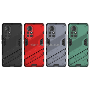 Soporte de doble capa con diseño de barra a prueba de golpes y funda de parachoques dura para carcasas de teléfonos móviles resistentes <span class=keywords><strong>Huawei</strong></span> NOVA8 PRO - Product Image 2