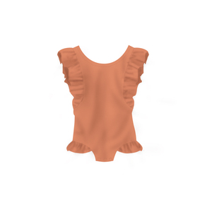 <span class=keywords><strong>Ropa</strong></span> de baño con estampado de flores <span class=keywords><strong>para</strong></span> niñas, bañador con volantes de Color sólido, gran oferta - Product Image 2