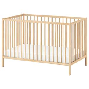 Newborn Baby Convertible <strong>Cot</strong> Crib Kids Solid Wooden Baby <strong>Bed</strong> Crib <strong>With</strong> Storage <strong>Drawer</strong> For Bedroom - Product Image 2