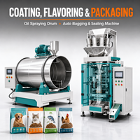 Machine à granulés multifonctionnelle 40-60 kg/h 380V pour l'alimentation des poissons, crevettes, chiens, chats et volailles, extrudeuse d'aliments pour petites entreprises