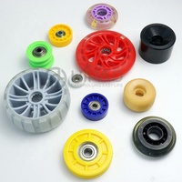Patin Longboard Rollers Roues Usine Directe Vente Durable PU PP Impression Personnalisée Rouleaux de Qualité Supérieure Roues de Skateboard