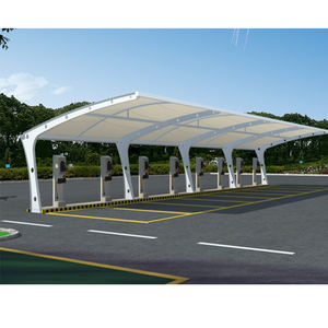 Estructura de Acero para Techo de Estacionamiento, Diseño de Estructura de Armazón de Acero Directo de Fábrica, Cobertizo para Estacionamiento de Autos, Carpa para Estacionamiento - Product Image 6