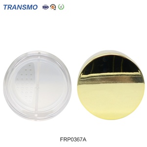 Boîtes d'emballage en plastique transparent personnalisées avec logo, contenants vides pour poudre libre, blush ou crème pour les yeux, usage cosmétique - Product Image 5