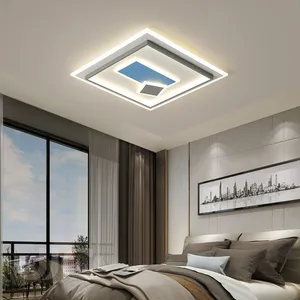 Phòng khách phòng ngủ hiện đại LED trần đèn thông minh hộ gia đình nội thất chiếu sáng trang trí đèn chùm trần đèn
