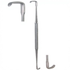 Retractor Ragnell de Acero Inoxidable de Doble Extremo en Ángulo Recto de 15.5 cm, Instrumento Quirúrgico con Certificación CE para Uso en Cirugía General - Product Image 1