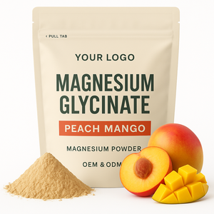 מגנזיום גליcinate תוספת אבקת טעמים טבעיים טבעי תווית תוספת שינה - Product Image 4