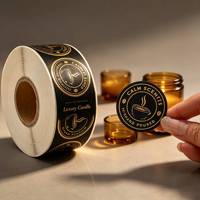 Autocollants adhésifs en vinyle BOPP holographique écologiques, durables, résistants aux UV, permanents, imperméables, résistants à l'huile, résistants à la chaleur, de qualité alimentaire