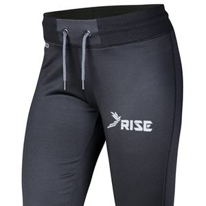 Pantalones Deportivos de Cintura Alta para Mujer, Personalizados, Negros, de Alta Calidad, de Poliéster Grueso y Resistente - Product Image 2