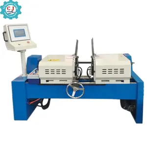 Pipe Tube Double Automatic Cutting Mount Ceramic Single Cutter Chamfering Machine