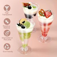 Verres à vin réutilisables MingYu Supplier en PS (forme de gobelet) avec tiges incassables, couleurs personnalisées, qualité alimentaire pour mariages