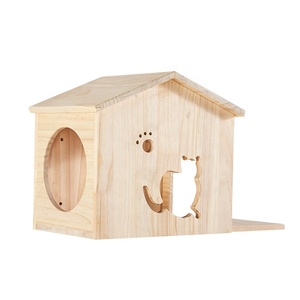 Nichoir en bois suspendu pour perruches d'extérieur <span class=keywords><strong>Cage</strong></span> de nidification pour animaux de compagnie - Product Image 1