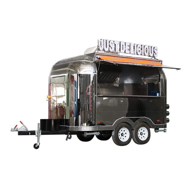 ETO CE Approved airstream multifunction churros fast food truck for sale Mobile Food Trailer