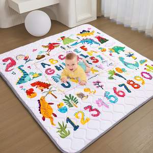 <span class=keywords><strong>Tapis</strong></span> de jeu pour bébé, <span class=keywords><strong>tapis</strong></span> d'éveil pour enfants, <span class=keywords><strong>tapis</strong></span> anti-chute en coton épais de 1 cm, <span class=keywords><strong>tapis</strong></span> de <span class=keywords><strong>sol</strong></span> éducatif antidérapant - Product Image 1