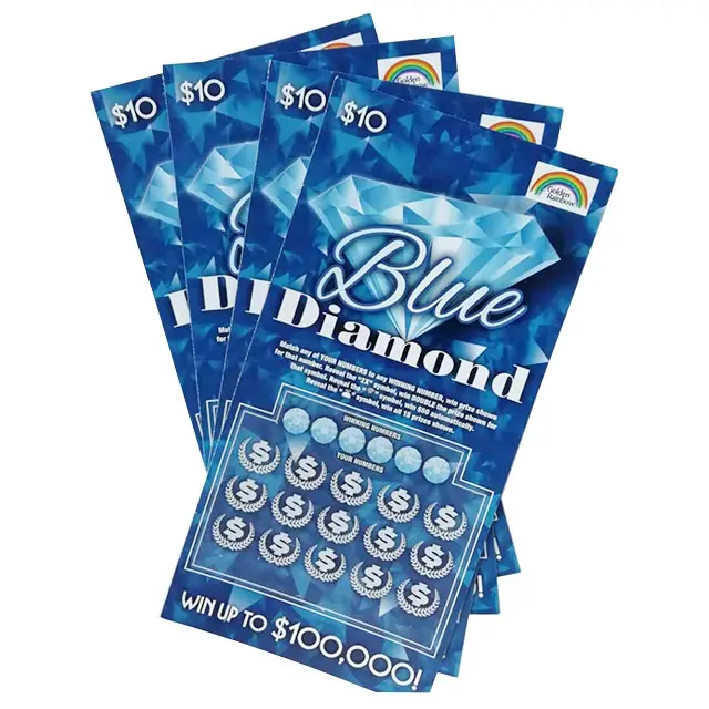 Free Design Low Price CMYK Scratch Lottery Tickets Printing Lottery Scratch Tickets Win Card