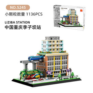 Wange Winter Palace Building <b>Blocks</b> 1063Pcs Architectural Model Russia Saint Petersburg DIY Educational Toy - Product Image 2