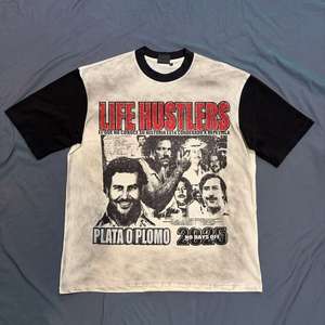T-shirt da <span class=keywords><strong>Uomo</strong></span> Oversize Hot Diamond Designer LH, Stile Vintage Acid Wash, Popolare Marca Lifes Hustlers - Grande Successo! - Product Image 1