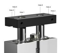 RTS-Prix d'usine pour cylindre de la série TN Accessoires pneumatiques Actionneur de piston Cylindre pneumatique multi-alésage