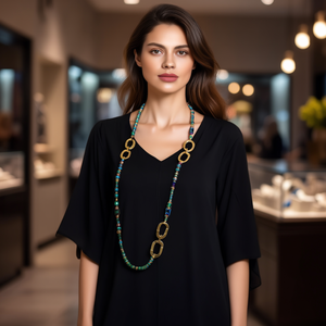CBBA-1630 Colliers à perles tendance, accessoire élégant et stylé - Product Image 3
