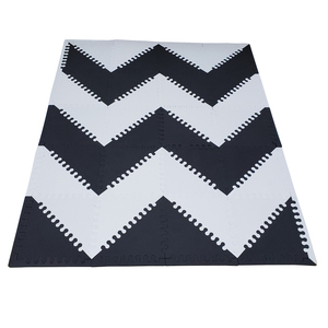 <span class=keywords><strong>Puzzle</strong></span> enfants tapis de jeu de <span class=keywords><strong>sol</strong></span> eva formamide de 200PPM 12in x 12in 40 pièces/ensemble bébé triangles mousse tapis de jeu - Product Image 4
