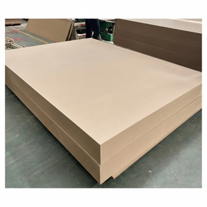 Tablero MDF de melamina de dos lados blanco de gran oferta 2,5mm-15mm de espesor 1220x2440mm tamaño para Decoración - Product Image 1