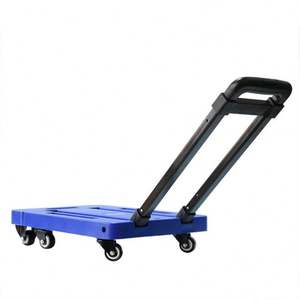 Tianyu L011A <b>Heavy</b> <b>Duty</b> 6-Wheel Foldable Hand <b>Trolley</b> for Grocery Home & Retail Stores - Product Image 3