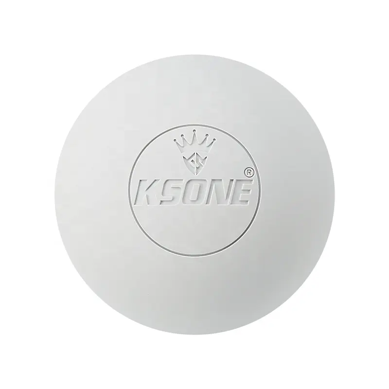 Karşılamak resmi standart lacrosse topu özel logo silikon Lacrosse topu kas Relax elastik kauçuk nokta terapi lacrosse topu