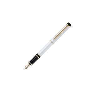 FGRC-12SR Slim Fountain <b>Pen</b> 14K No.3 <b>Gold</b> Nib Five Pearl Color Options Brass Barrel Compatible With CON-40 Ink Converter - Product Image 4