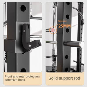 Machine <span class=keywords><strong>de</strong></span> fitness commerciale en gros multi-fonction demi-squat Power Rack Bancs et supports d'équipement <span class=keywords><strong>de</strong></span> gymnastique - Product Image 4