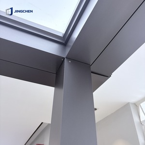 JINGCHEN Véranda en aluminium avec toit à persiennes à rupture de pont thermique, insonorisée et étanche, pour patio, villa, hôtel, extérieur - Product Image 4