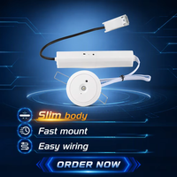 KiNOELA Wiederaufladbarer Einbau-Notfallstrahler 3 Stunden CE CB Zertifiziert LED-Notfall-Downlight LiFePO4-Akku Doppellinse