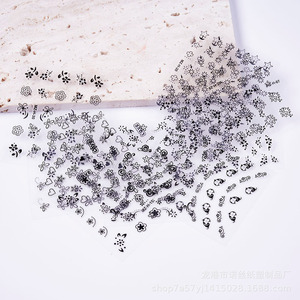 Hot Sale 3D Heart Nail Stickers Waterproof Ultra-thin Glitter Nail Art Decals Self-adhesive Nail Stickers - Product Image 4