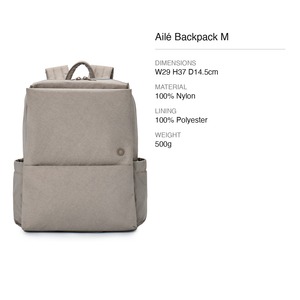 Mochila de Nailon con Compartimento para Portátil y Correa para Equipaje KEIRYO Ailé M 29x37cm para Mujer, Disponible en Taiwán - Product Image 6